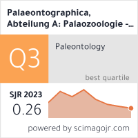 Palaeontographica, Abteilung A: Palaozoologie - Stratigraphie