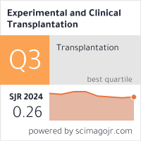Experimental and Clinical Transplantation