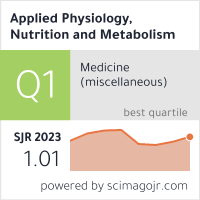 Applied Physiology, Nutrition and Metabolism