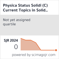 Physica Status Solidi (C) Current Topics in Solid State Physics