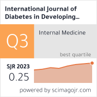 international journal of diabetes in developing countries impact factor