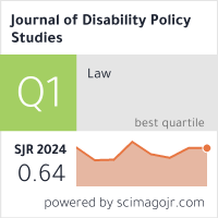 Journal of Disability Policy Studies