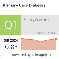 primary care diabetes impact factor 2021