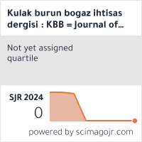 Kulak burun bogaz ihtisas dergisi : KBB = Journal of ear, nose, and throat